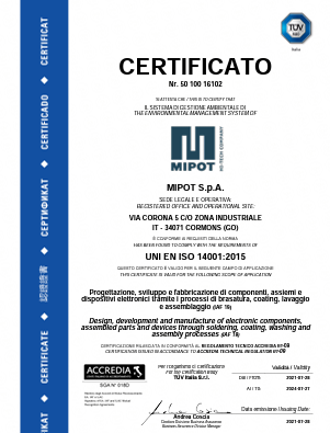 ISO14001 Certificate