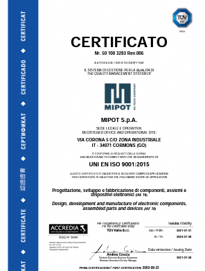 ISO9001 Certificate